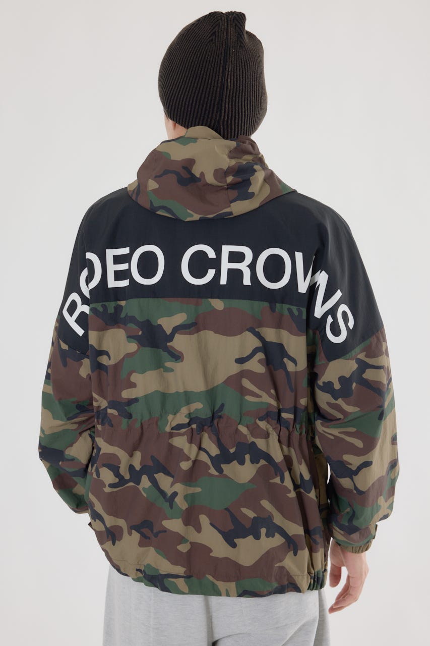 (UNISEX)RCSワイドマウンテンパーカー 迷彩 FREE