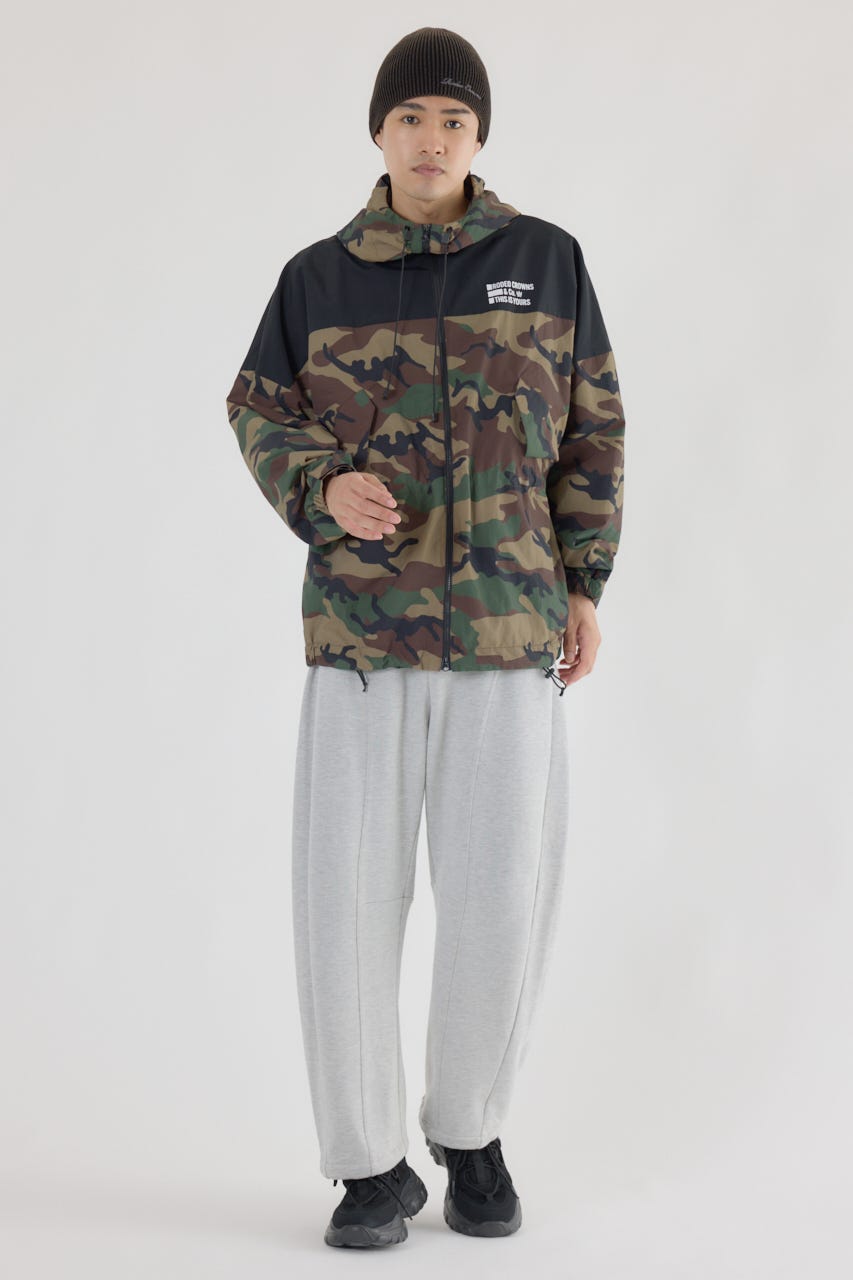 (UNISEX)RCSワイドマウンテンパーカー 迷彩 FREE
