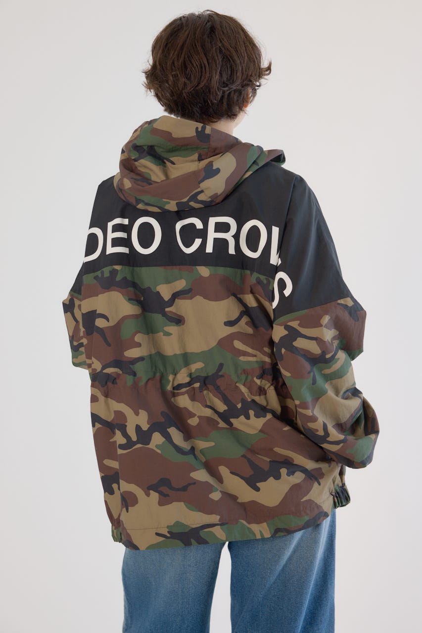 (UNISEX)RCSワイドマウンテンパーカー 迷彩 FREE