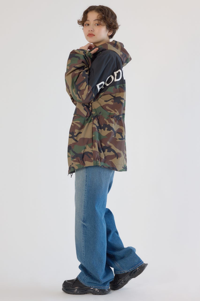 (UNISEX)RCSワイドマウンテンパーカー 迷彩 FREE