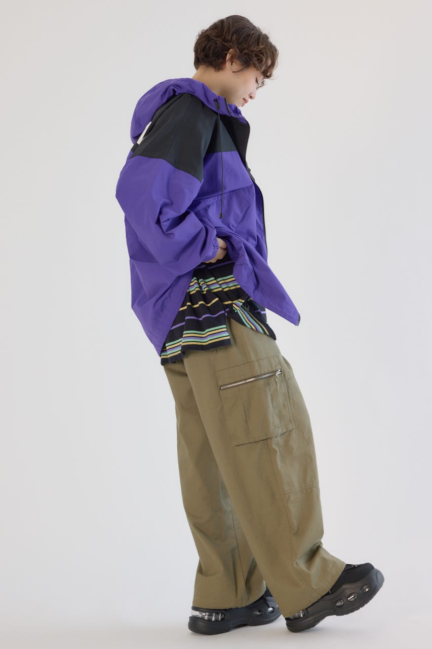 (UNISEX)RCSワイドマウンテンパーカー PUR FREE