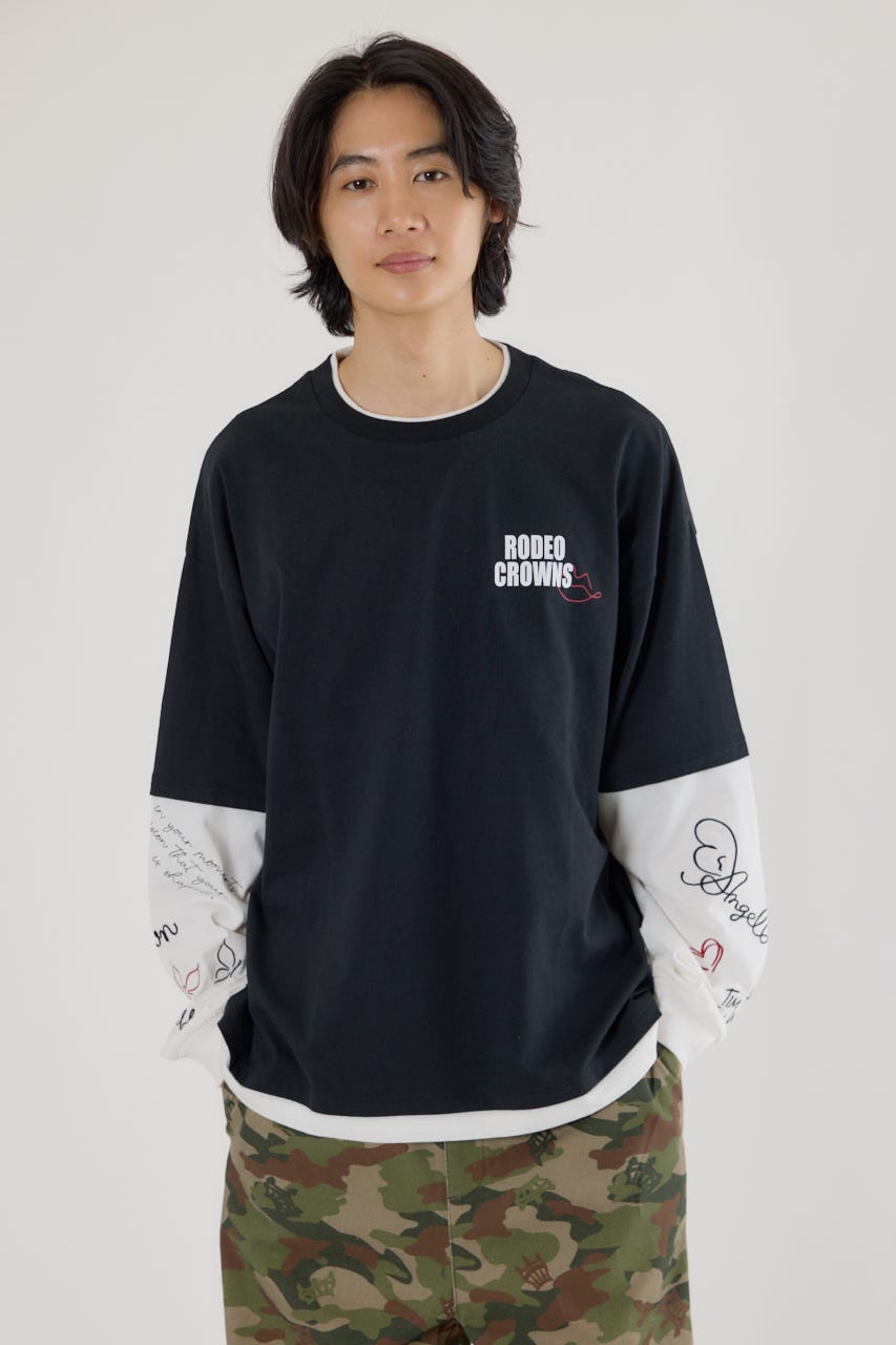 RODEO CROWNS WIDE BOWL | 【UNISEX】オーバーロゴレイヤード