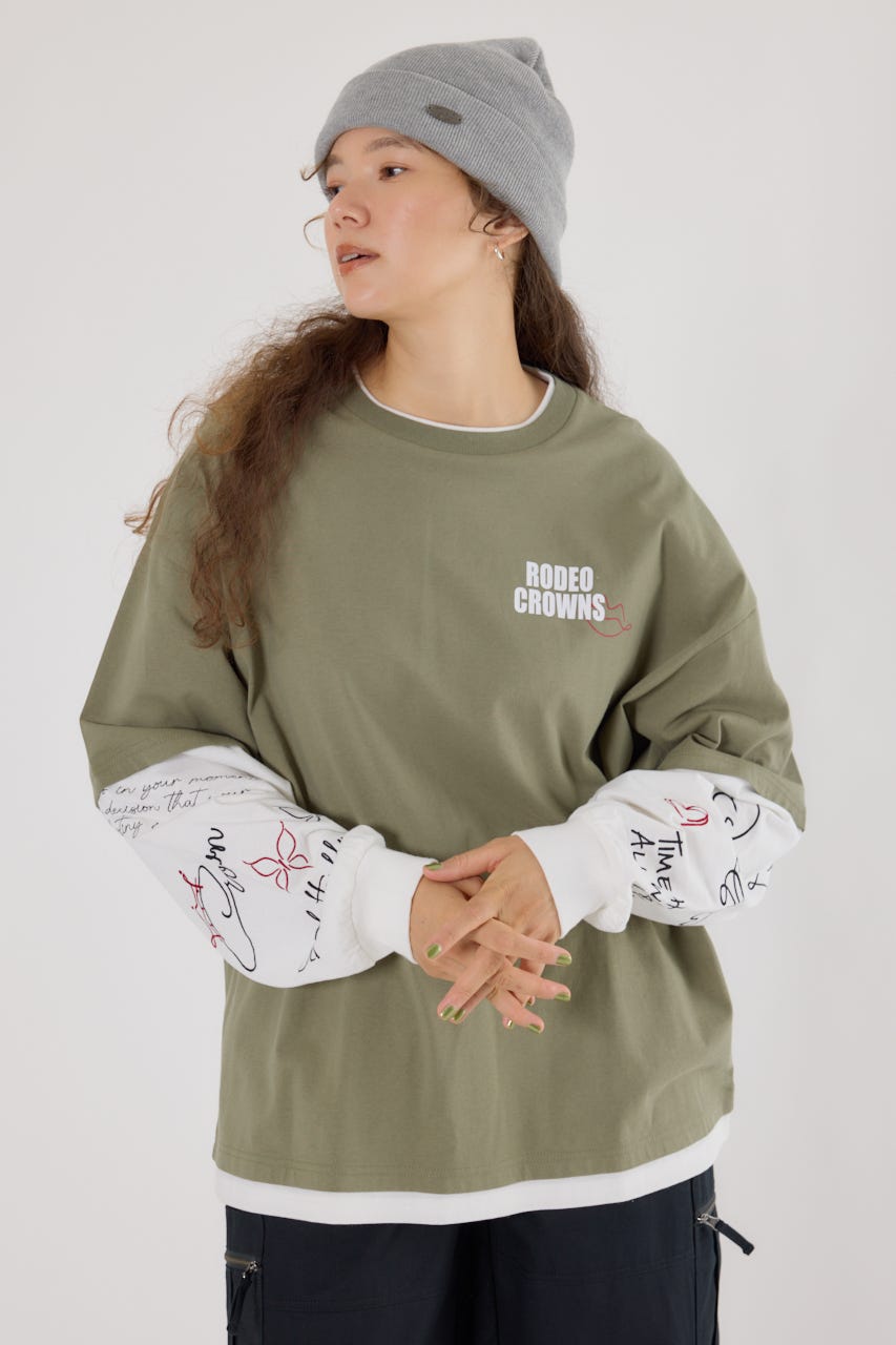 RODEO CROWNS WIDE BOWL | 【UNISEX】オーバーロゴレイヤード