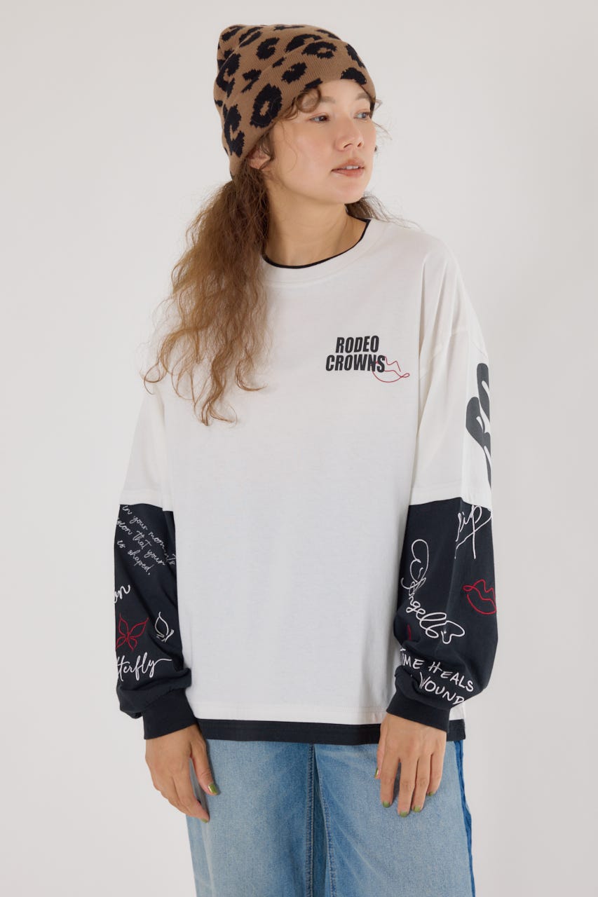 RODEO CROWNS WIDE BOWL | 【UNISEX】オーバーロゴレイヤード