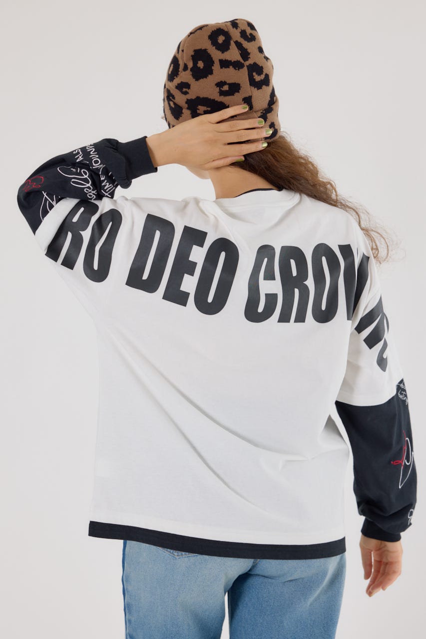 RODEO CROWNS WIDE BOWL | 【UNISEX】オーバーロゴレイヤード