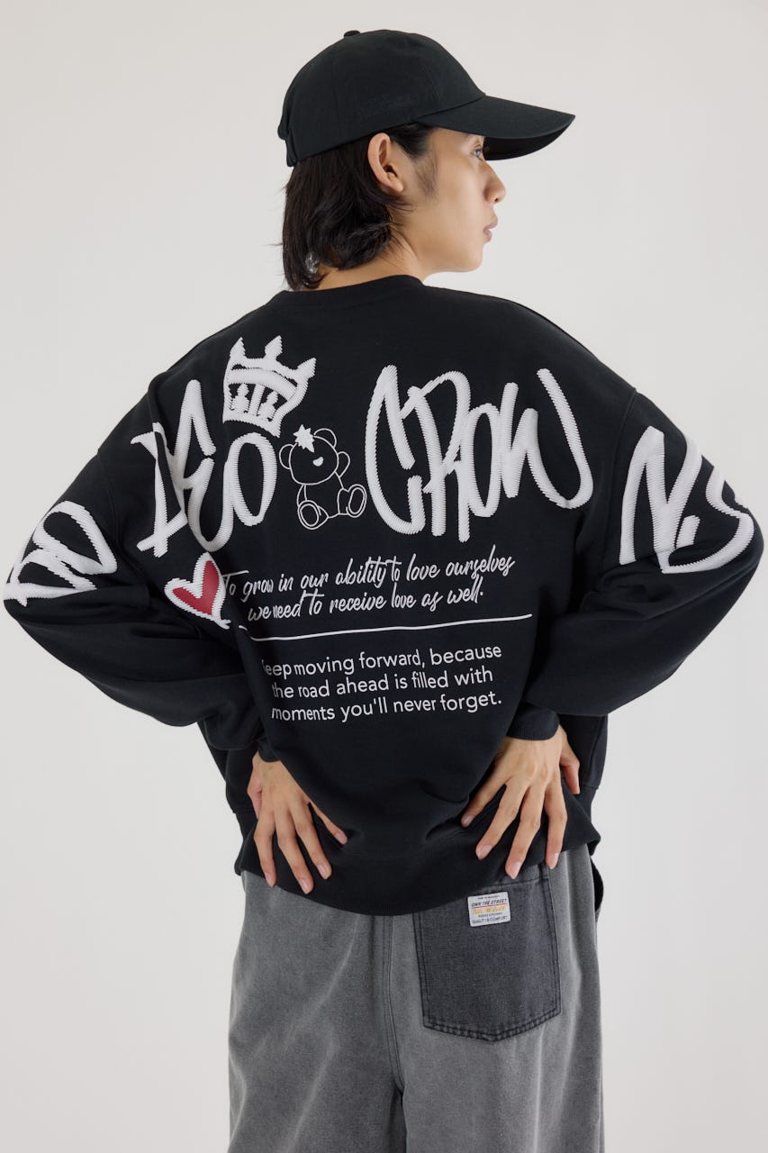 BRIDGE BEARスウェットトップス BLK FREE