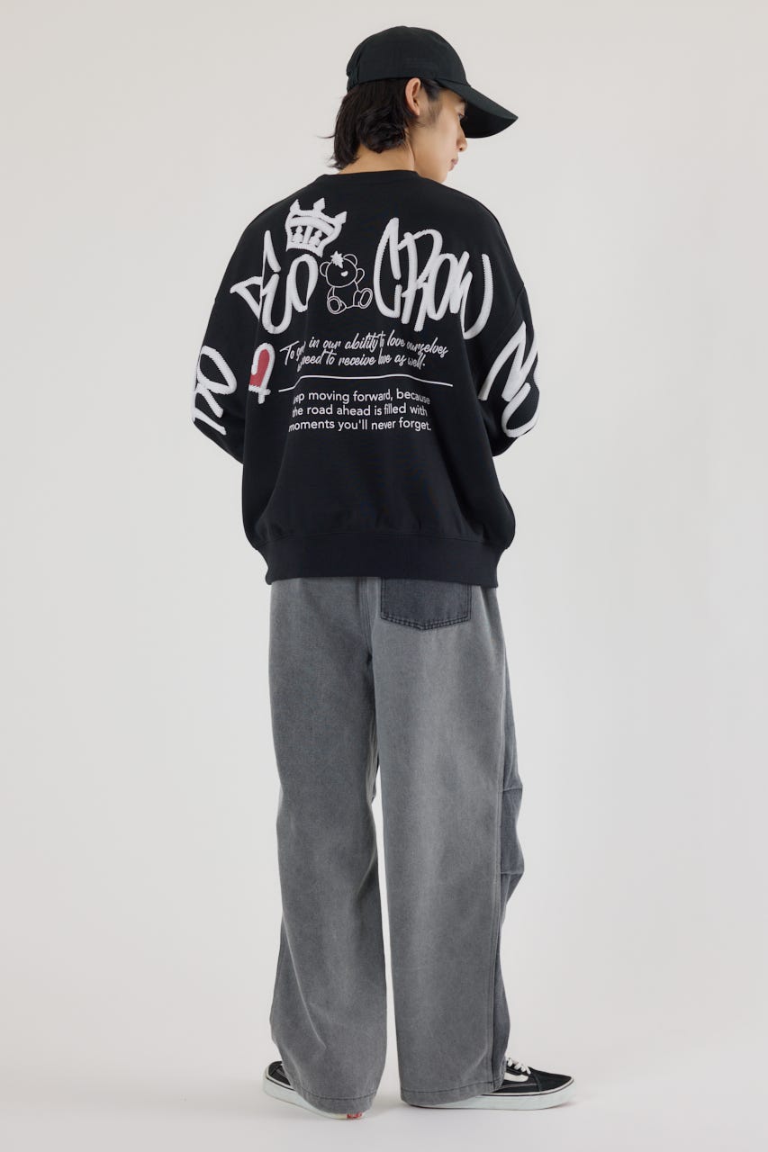 BRIDGE BEARスウェットトップス BLK FREE