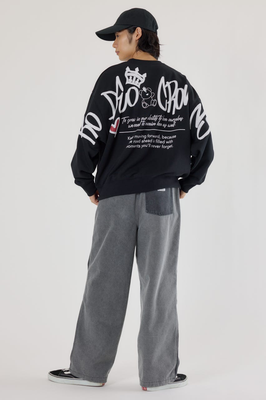 BRIDGE BEARスウェットトップス BLK FREE