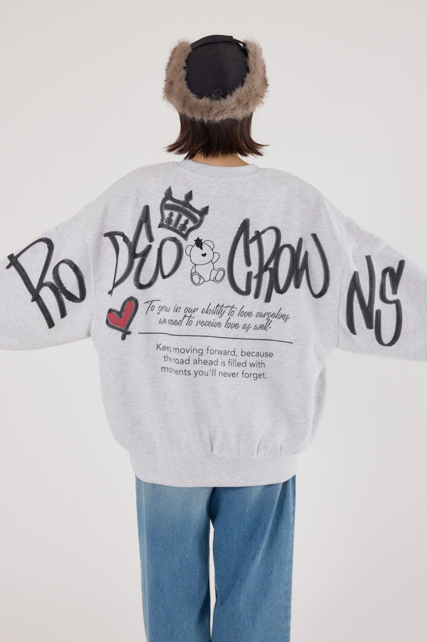 BRIDGE BEARスウェットトップス L/T.GRY FREE