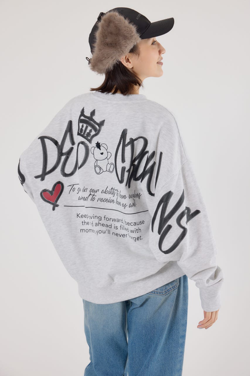 専用です！near.nippon スウェットグレー CLASSIC SWEAT HALF ZIP HOODIE LS