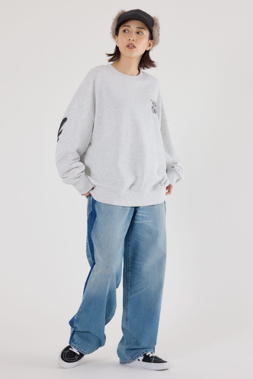 BRIDGE BEARスウェットトップス L/T.GRY FREE