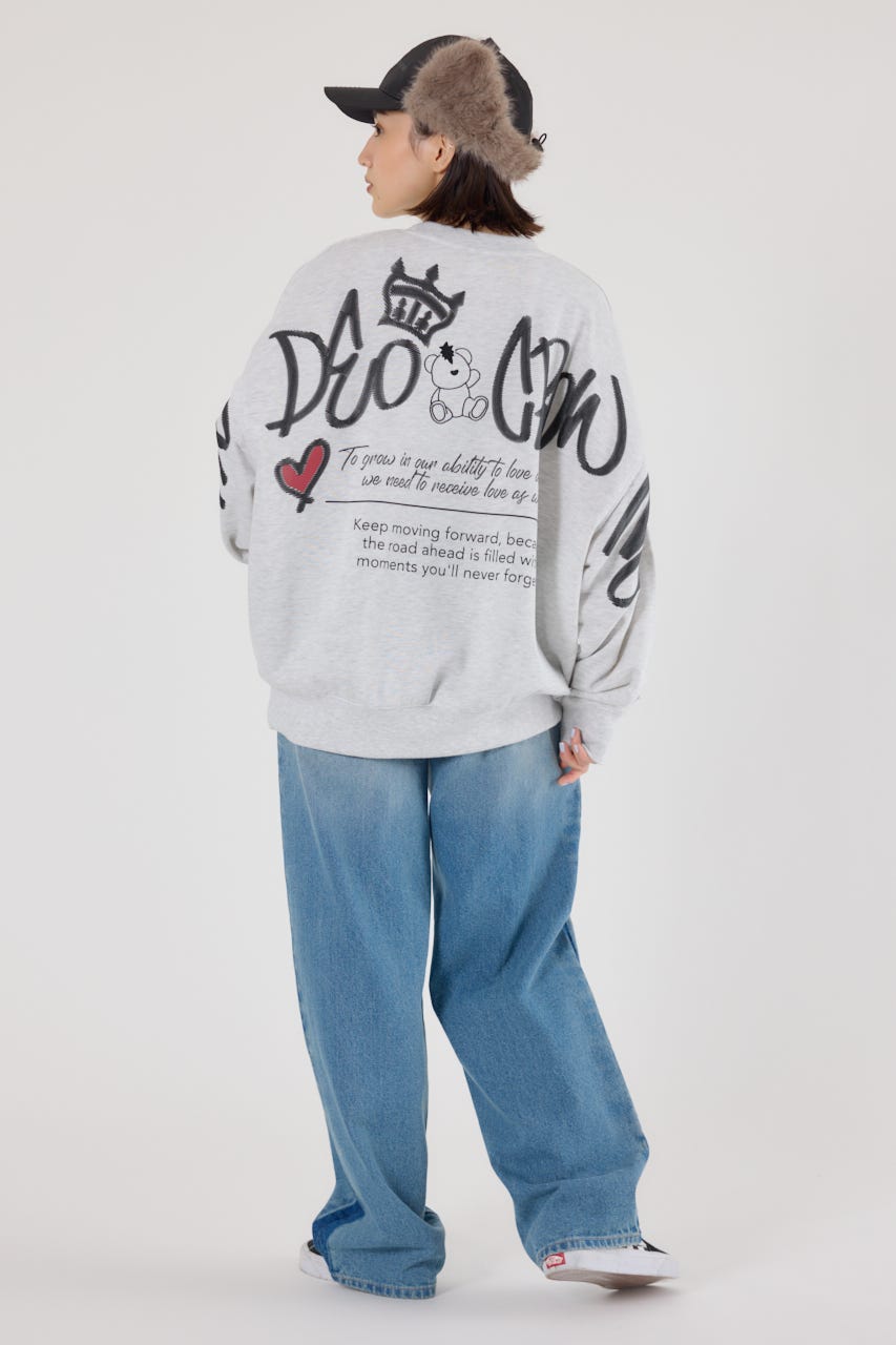 BRIDGE BEARスウェットトップス L/T.GRY FREE