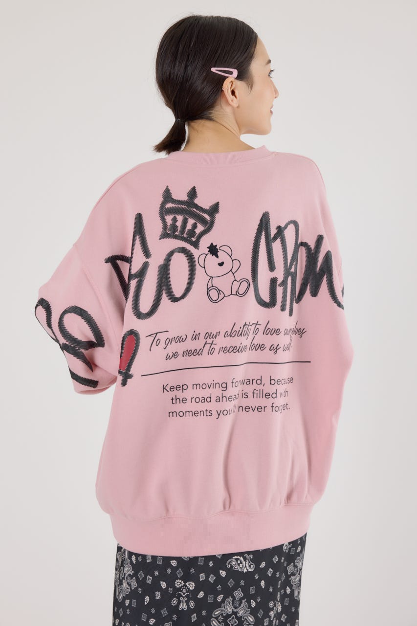 BRIDGE BEARスウェットトップス PNK FREE