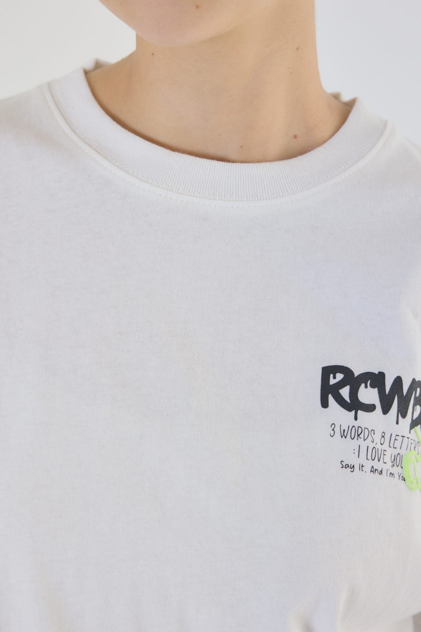 【UNISEX】NEON GRAFFITI Tシャツ O/WHT M