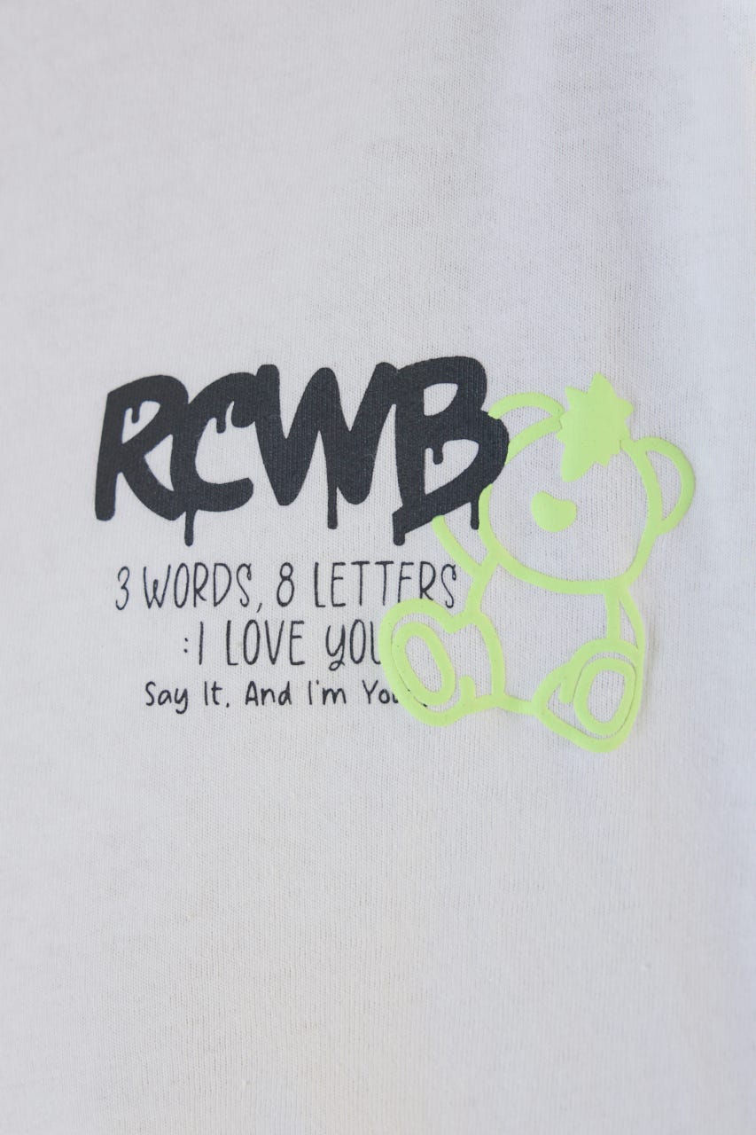 【UNISEX】NEON GRAFFITI Tシャツ O/WHT M