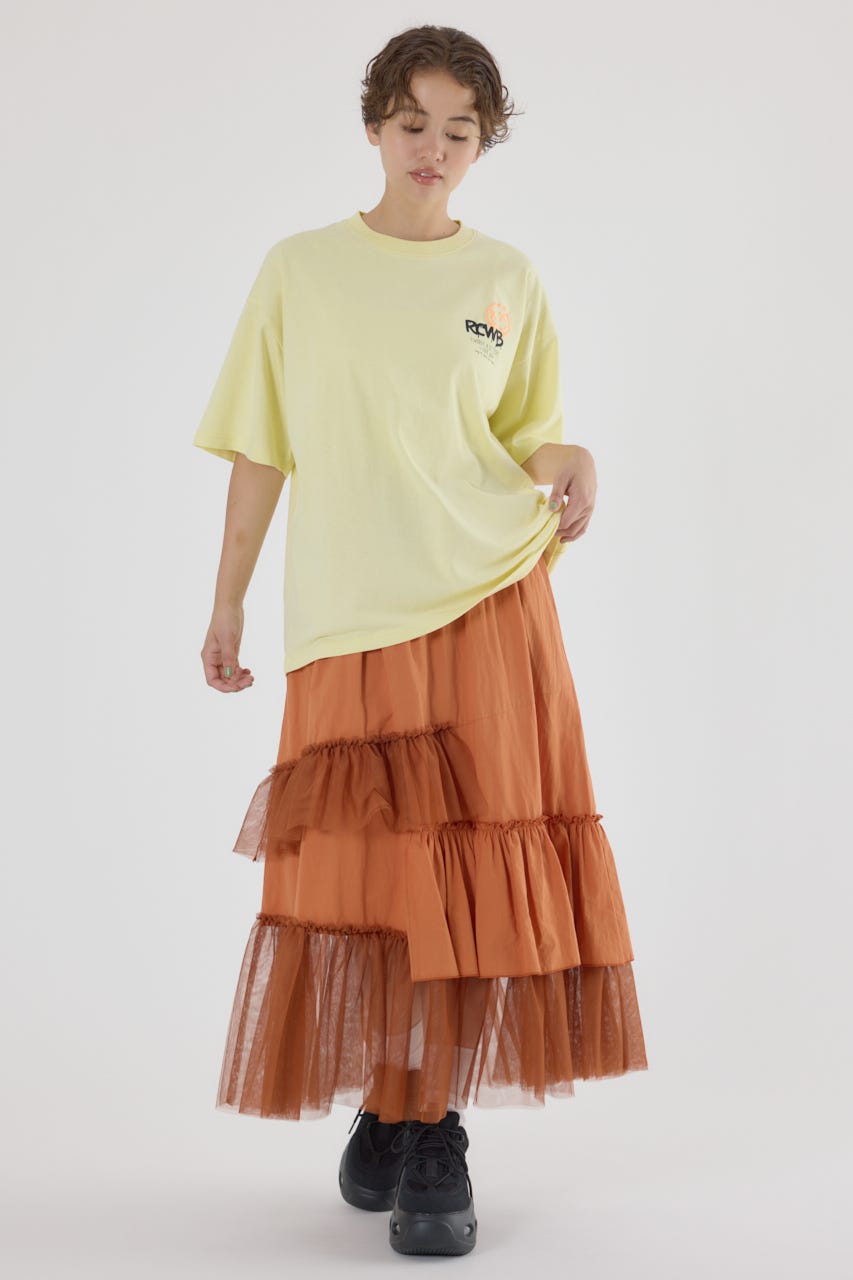 【UNISEX】NEON GRAFFITI Tシャツ YEL L