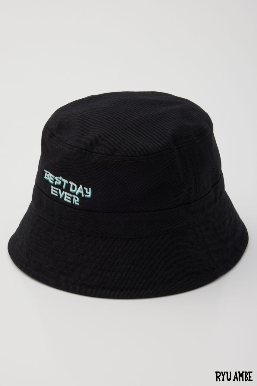 【UNISEX】(Ryu Ambe) バケットハット BLK FREE