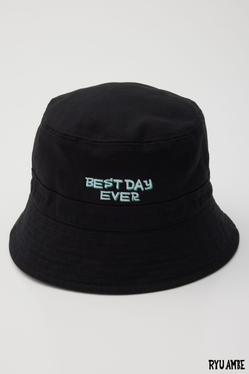 【UNISEX】(Ryu Ambe) バケットハット BLK FREE
