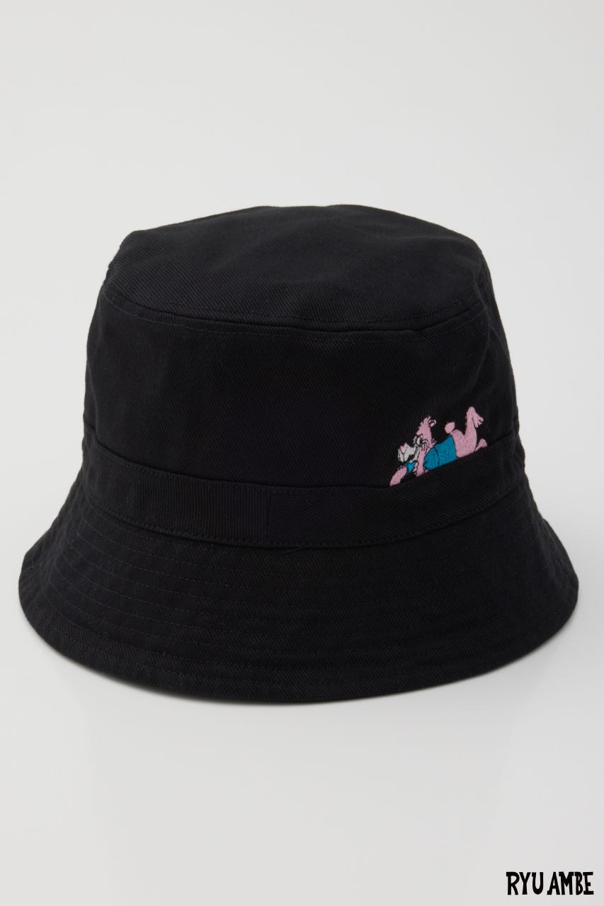 【UNISEX】(Ryu Ambe) バケットハット BLK FREE