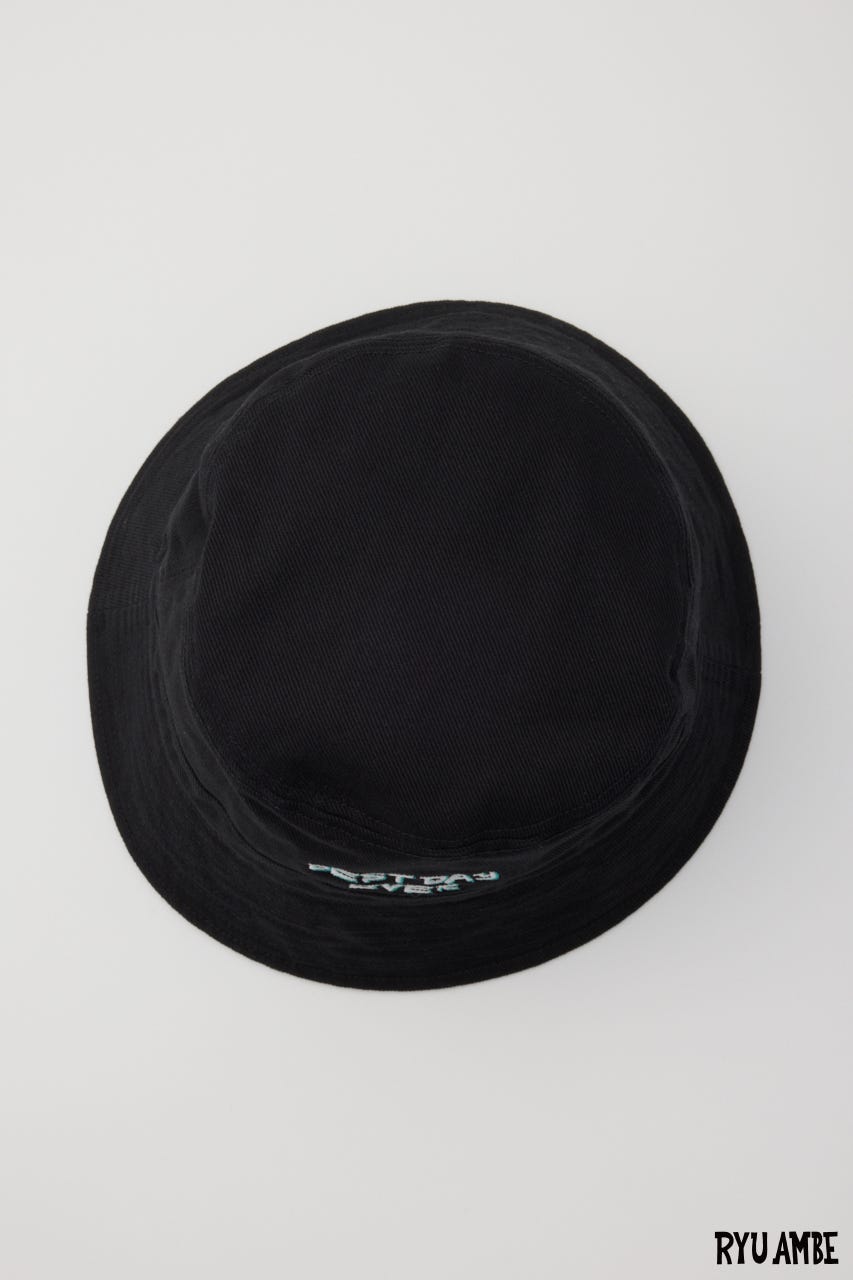 【UNISEX】(Ryu Ambe) バケットハット BLK FREE