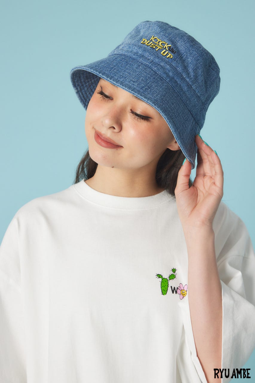 【UNISEX】(Ryu Ambe) バケットハット BLU FREE