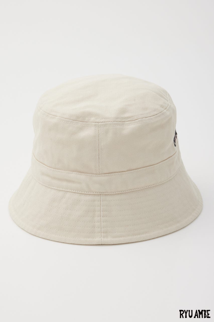 【UNISEX】(Ryu Ambe) バケットハット O/WHT FREE