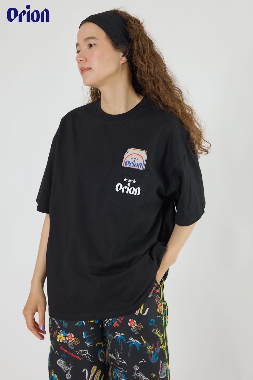 OrionBeerxRCSPocketBeerTシャツ BLK M