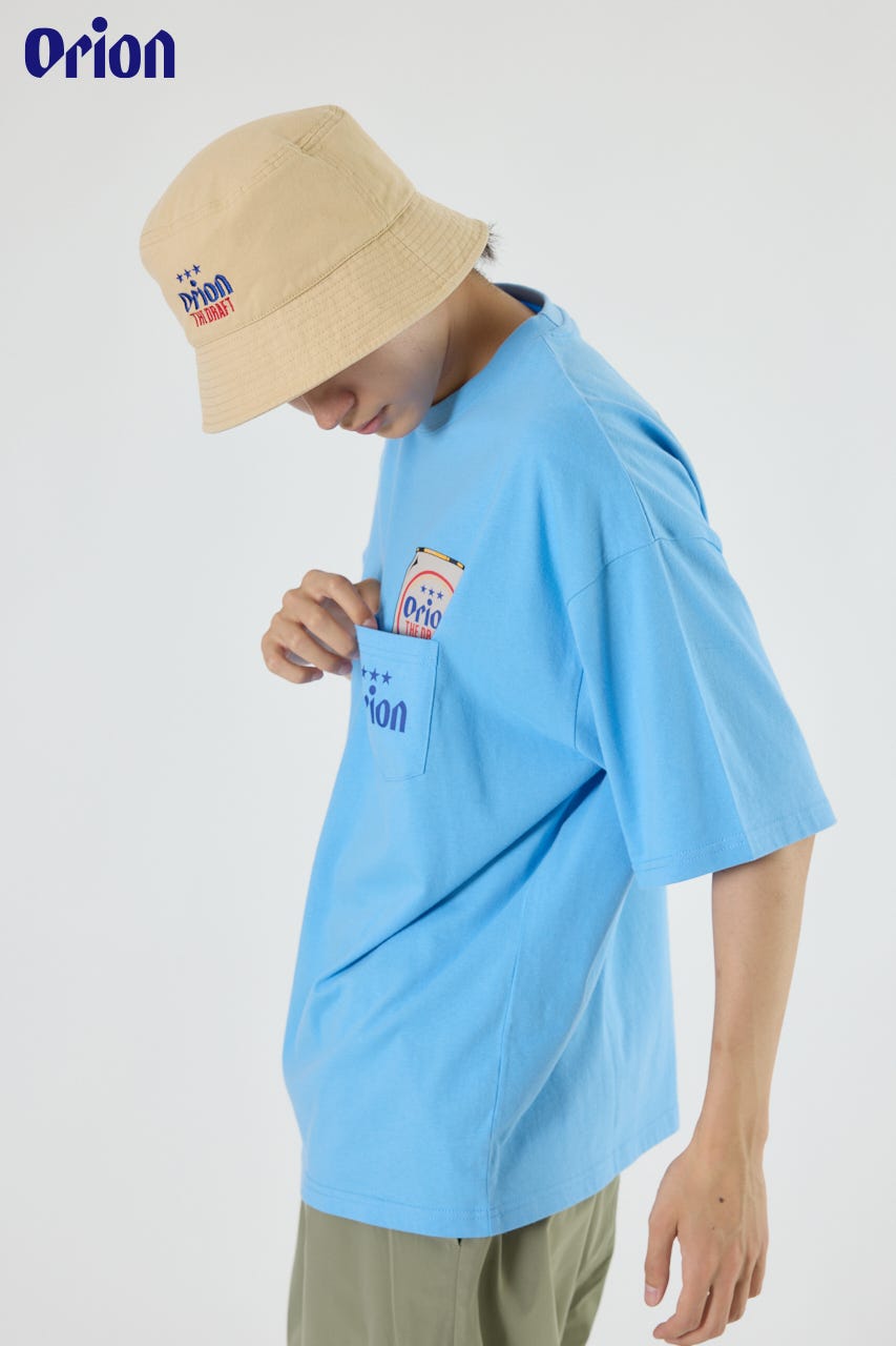 OrionBeerxRCSPocketBeerTシャツ BLU M