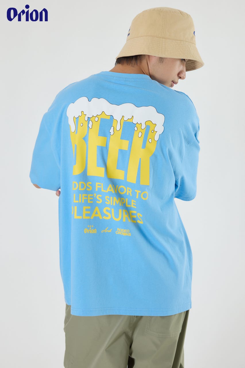 OrionBeerxRCSPocketBeerTシャツ BLU M