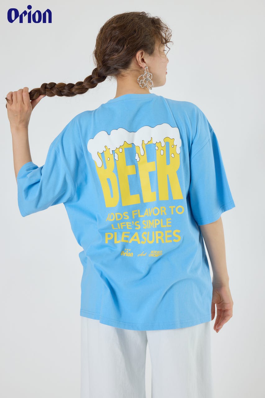 OrionBeerxRCSPocketBeerTシャツ BLU M