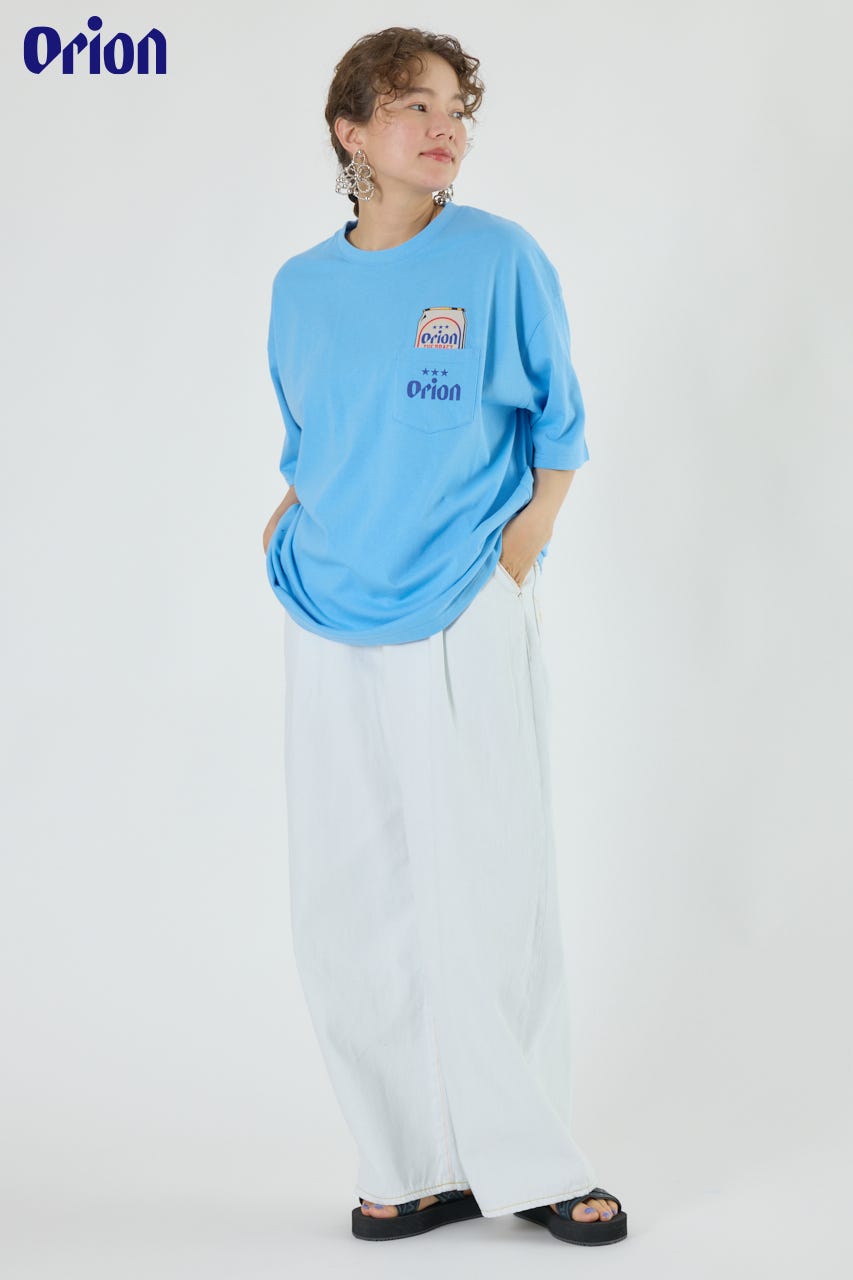 OrionBeerxRCSPocketBeerTシャツ BLU M