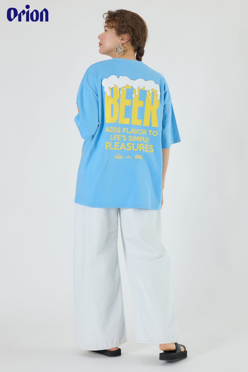 OrionBeerxRCSPocketBeerTシャツ BLU M
