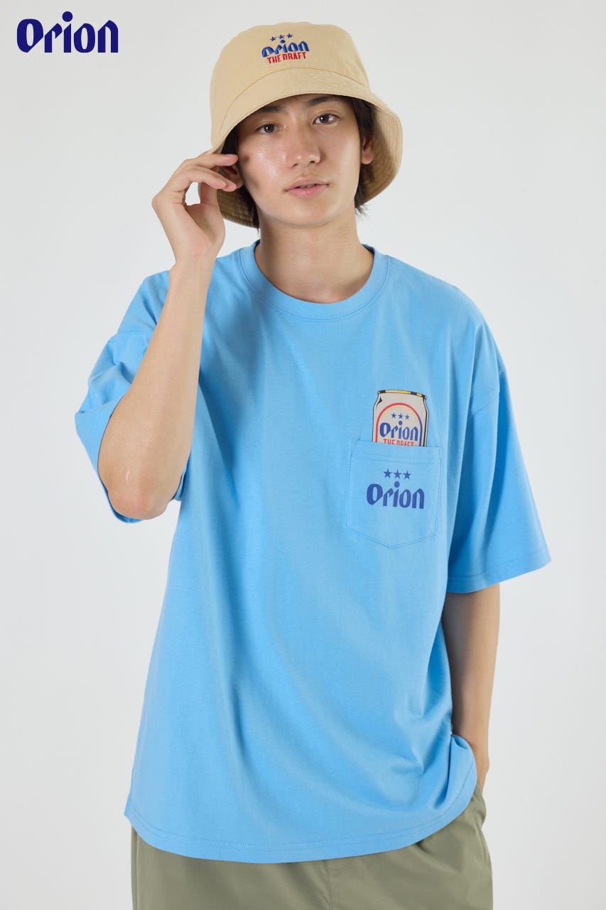 OrionBeerxRCSPocketBeerTシャツ BLU M