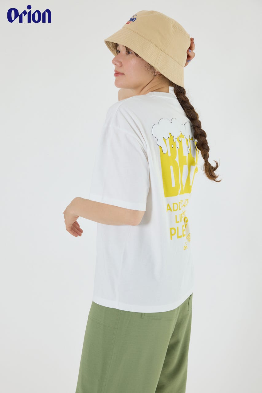 OrionBeerxRCSPocketBeerTシャツ O/WHT M
