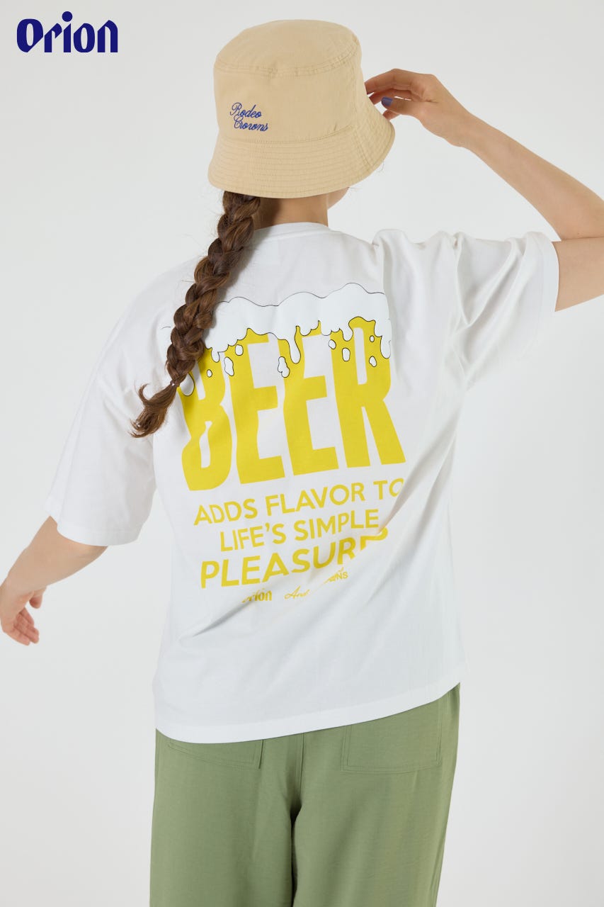 OrionBeerxRCSPocketBeerTシャツ O/WHT M