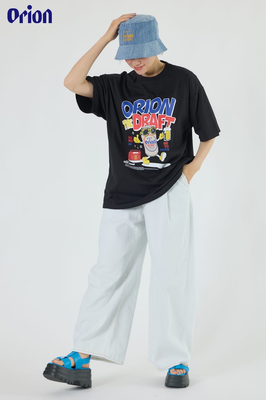 Orion BeerxRCS Beer Boy Tシャツ BLK FREE