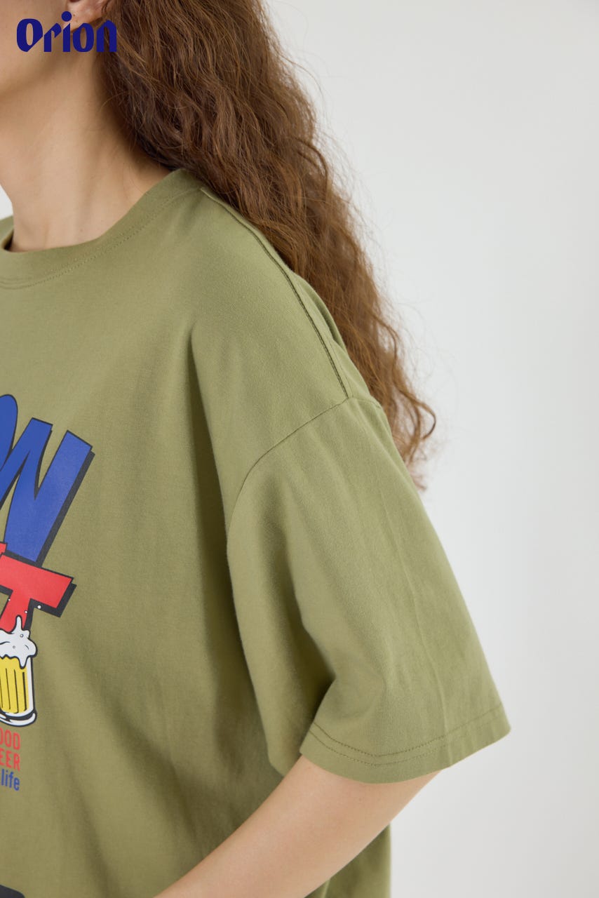 Orion BeerxRCS Beer Boy Tシャツ KHA FREE