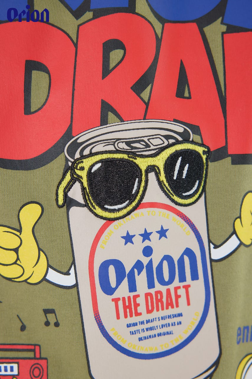 Orion BeerxRCS Beer Boy Tシャツ KHA FREE