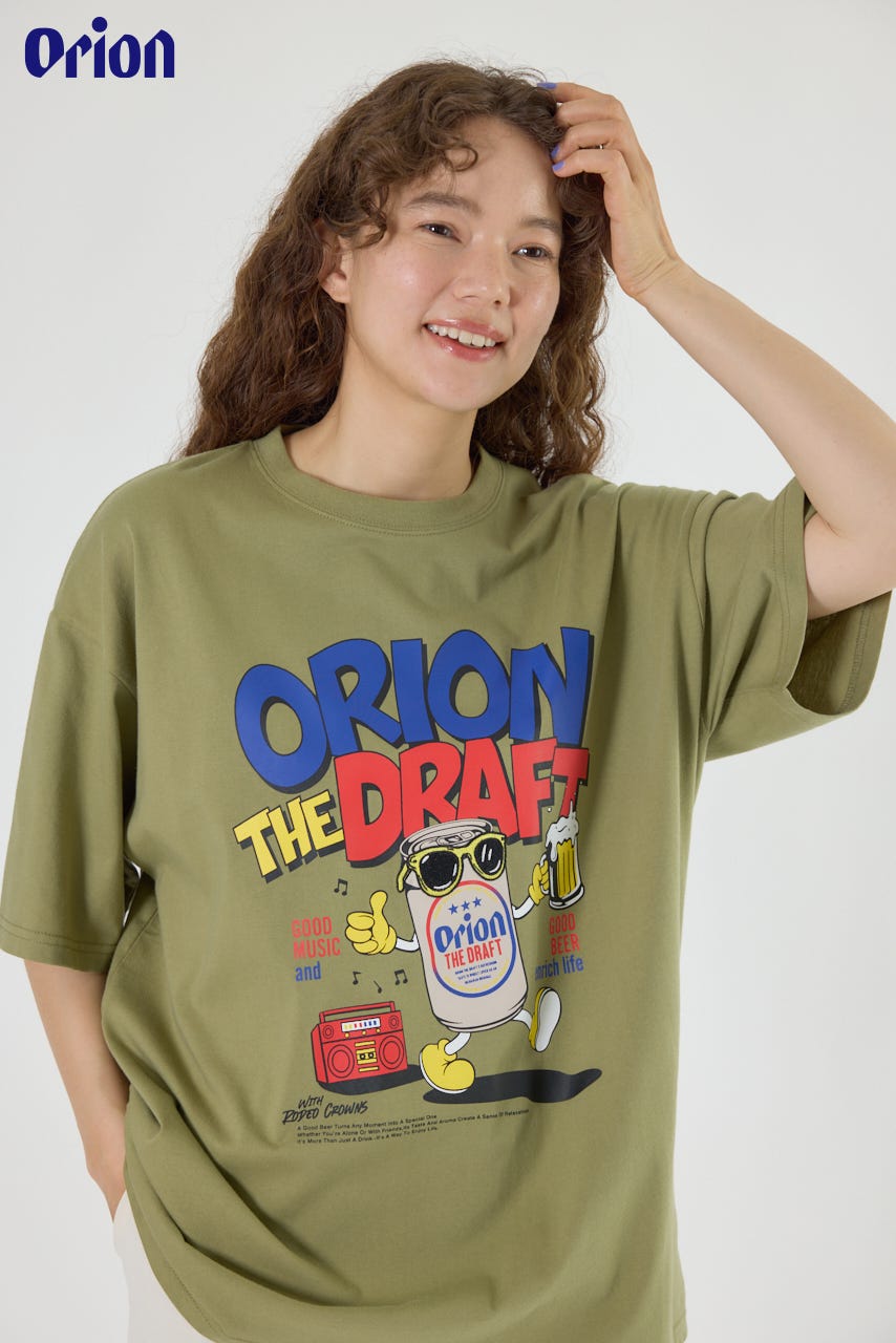 Orion BeerxRCS Beer Boy Tシャツ KHA FREE