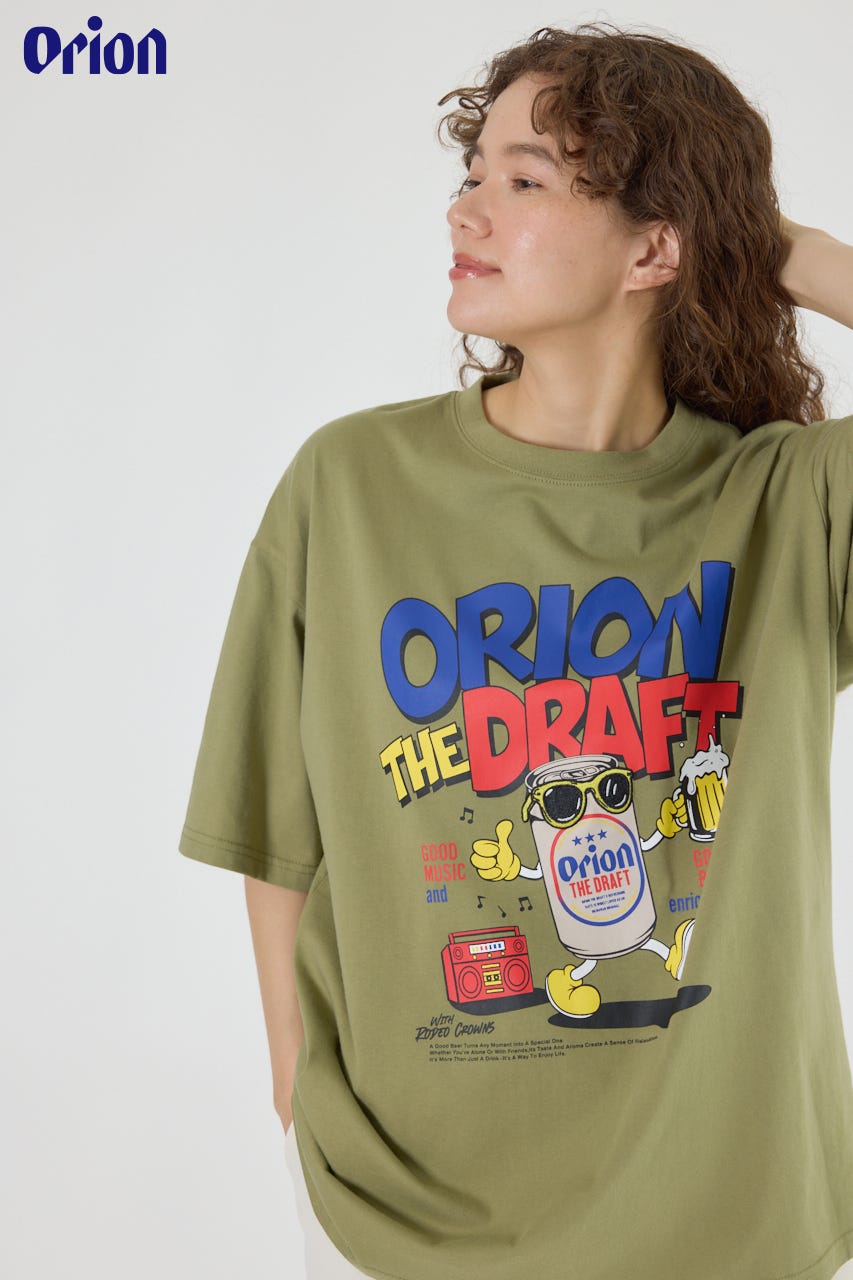 Orion BeerxRCS Beer Boy Tシャツ KHA FREE