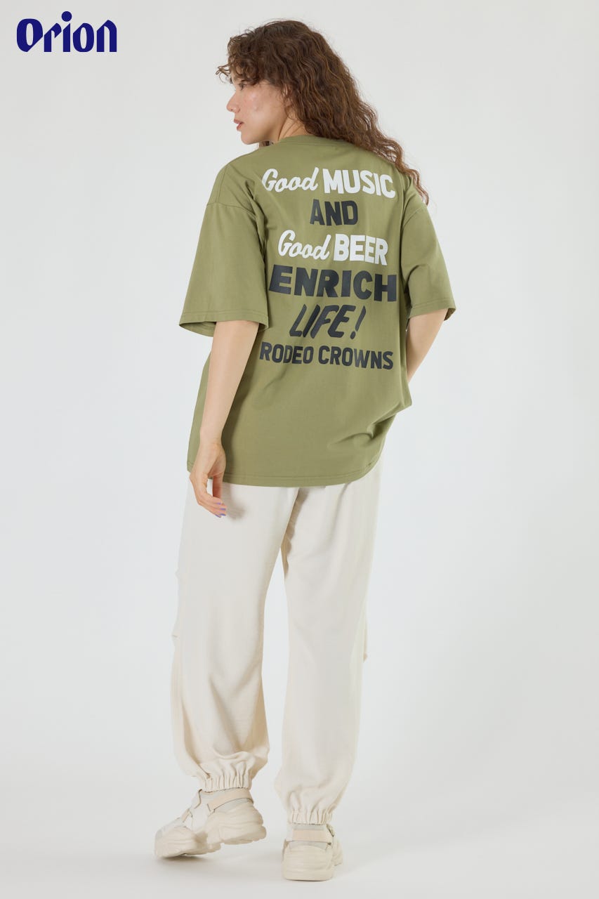 Orion BeerxRCS Beer Boy Tシャツ KHA FREE