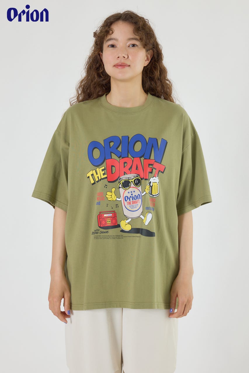 Orion BeerxRCS Beer Boy Tシャツ KHA FREE