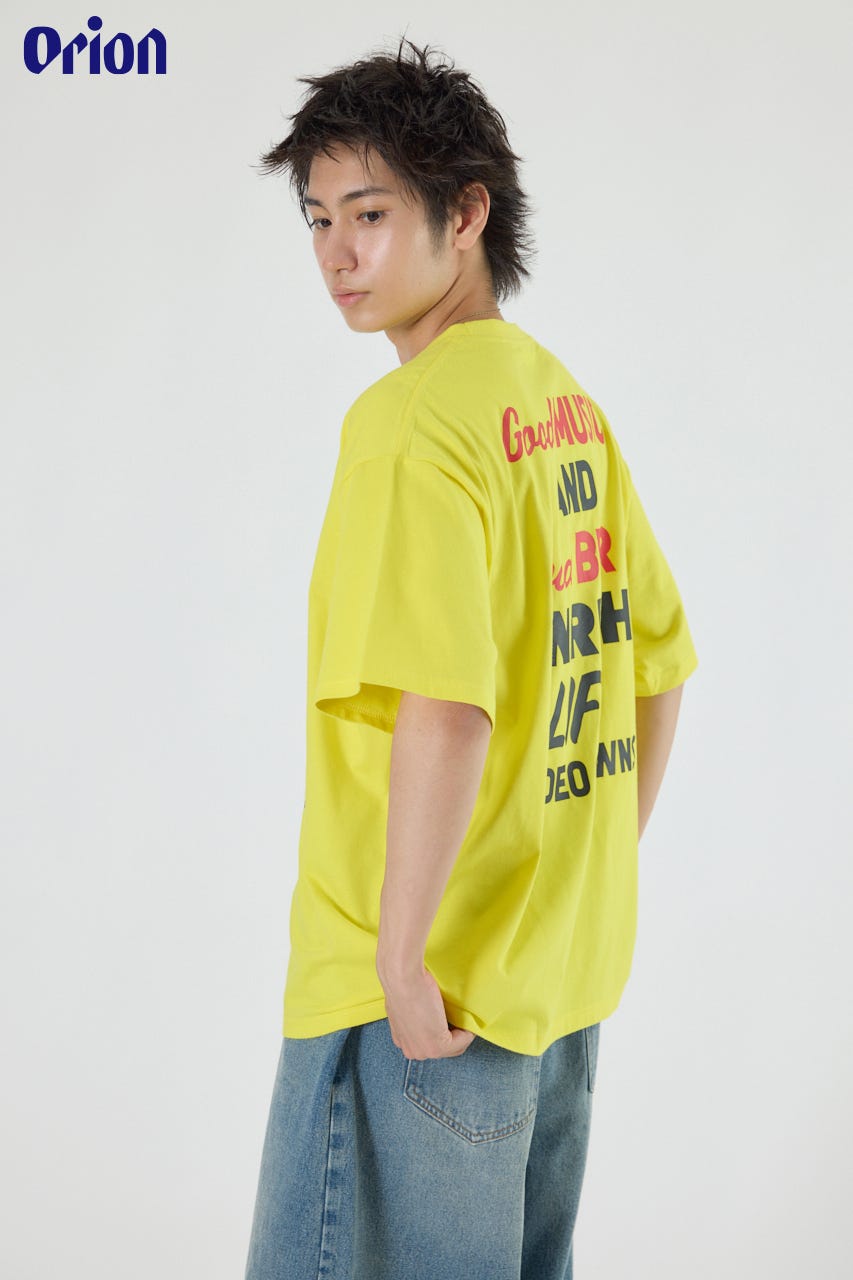 Orion BeerxRCS Beer Boy Tシャツ YEL FREE