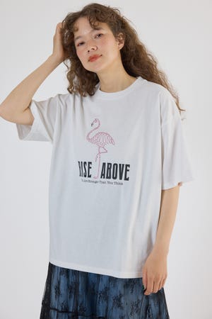 Embroidery motif Tシャツ