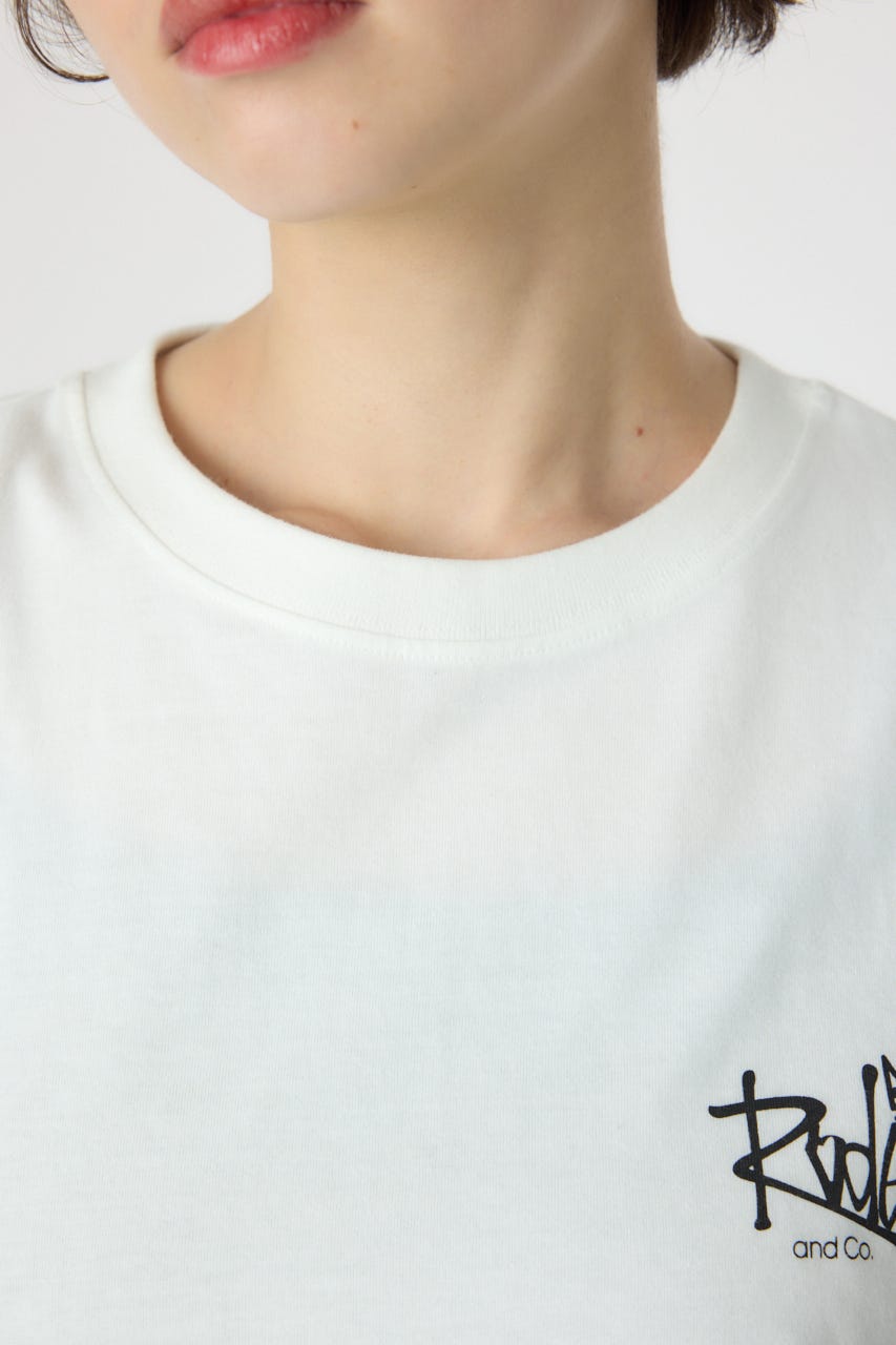 【UNISEX】BIG SIGN LOGO Tシャツ O/WHT M
