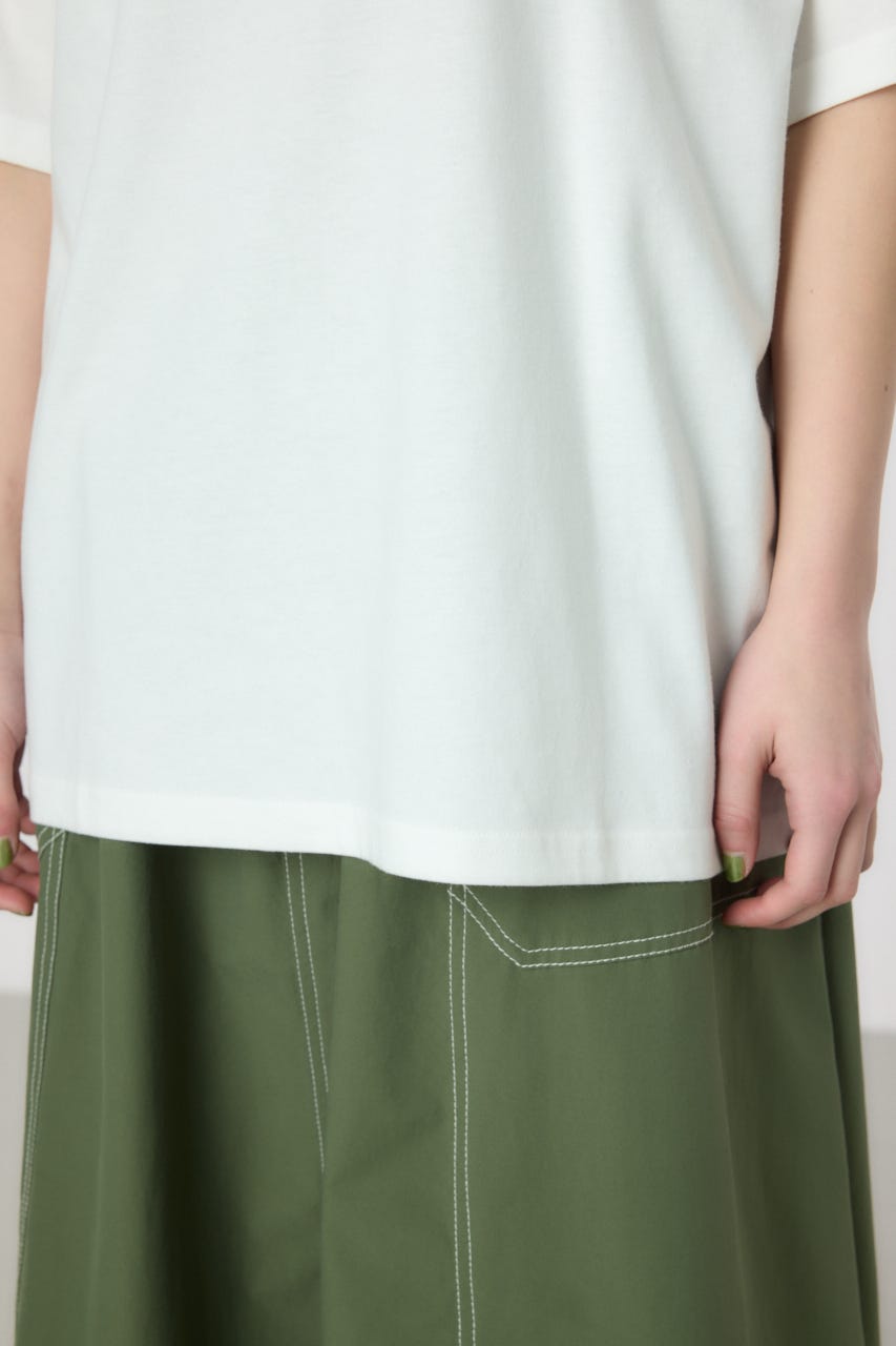 【UNISEX】BIG SIGN LOGO Tシャツ O/WHT M