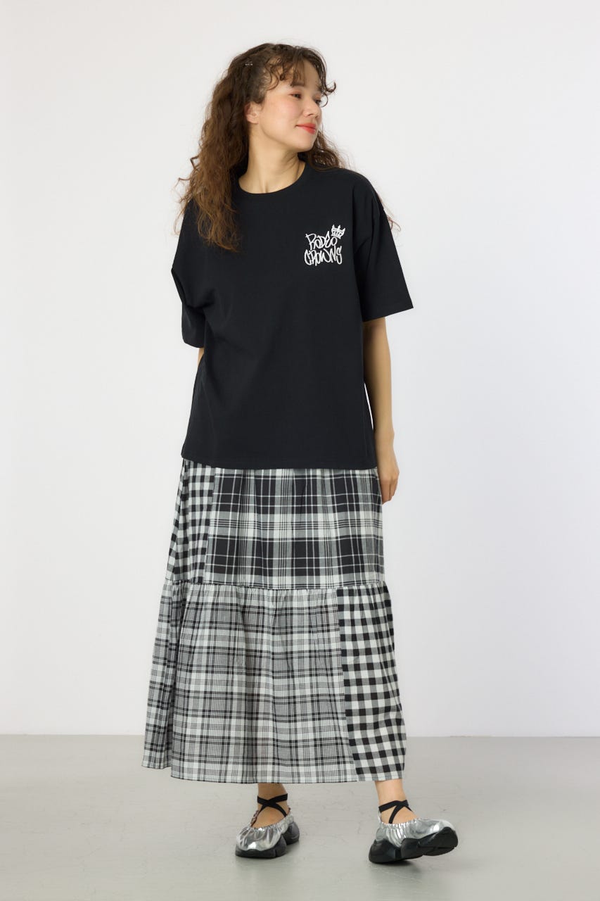 【UNISEX】BRIDGE BEAR LOGO Tシャツ BLK L