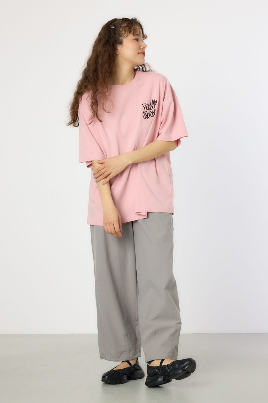 【UNISEX】BRIDGE BEAR LOGO Tシャツ PNK M
