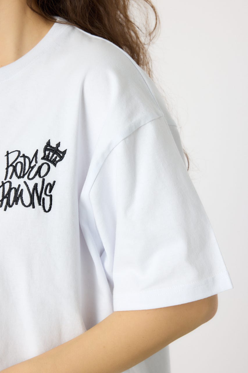 【UNISEX】BRIDGE BEAR LOGO Tシャツ WHT L