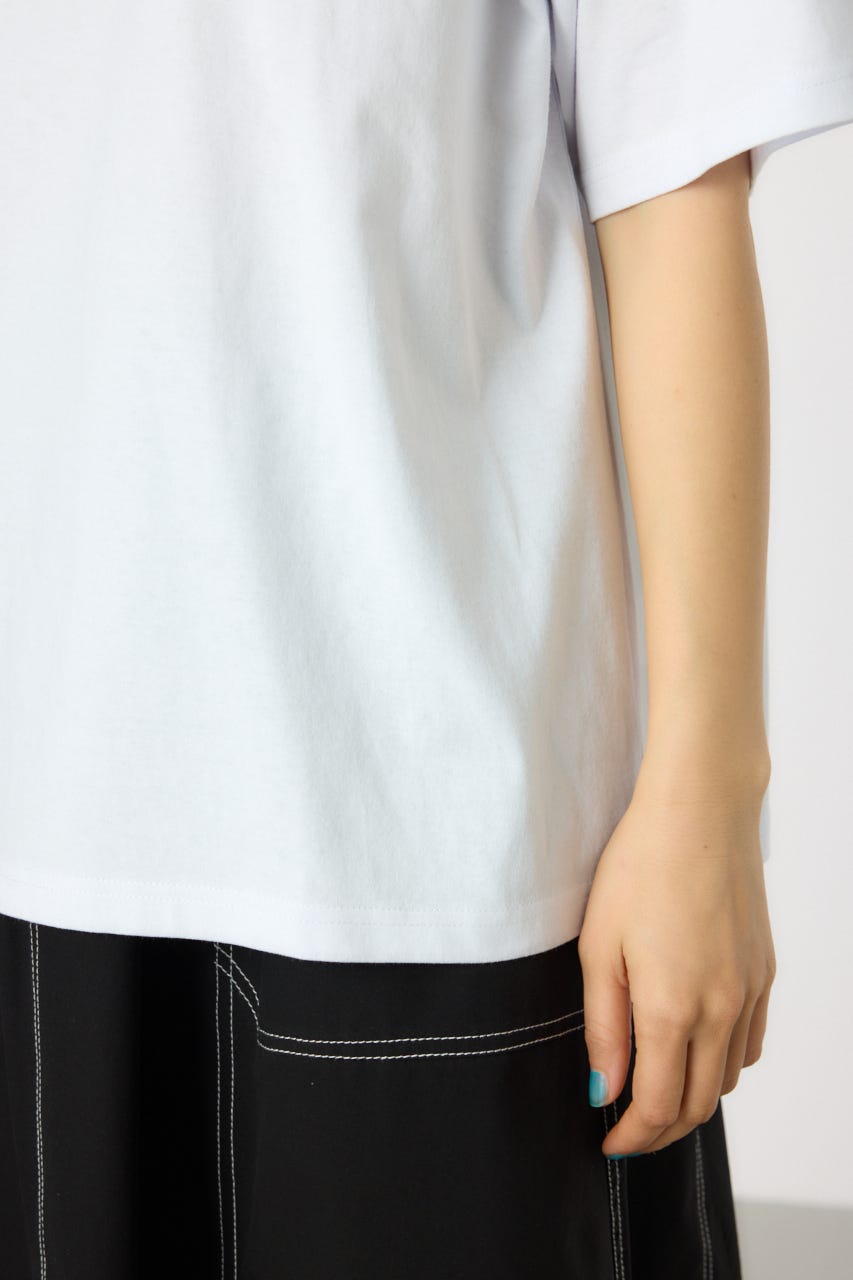 【UNISEX】BRIDGE BEAR LOGO Tシャツ WHT L